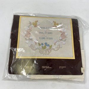 Sunset Stitchery Sweet Baby Keepsake Kit #2621 Needle Craft 1981